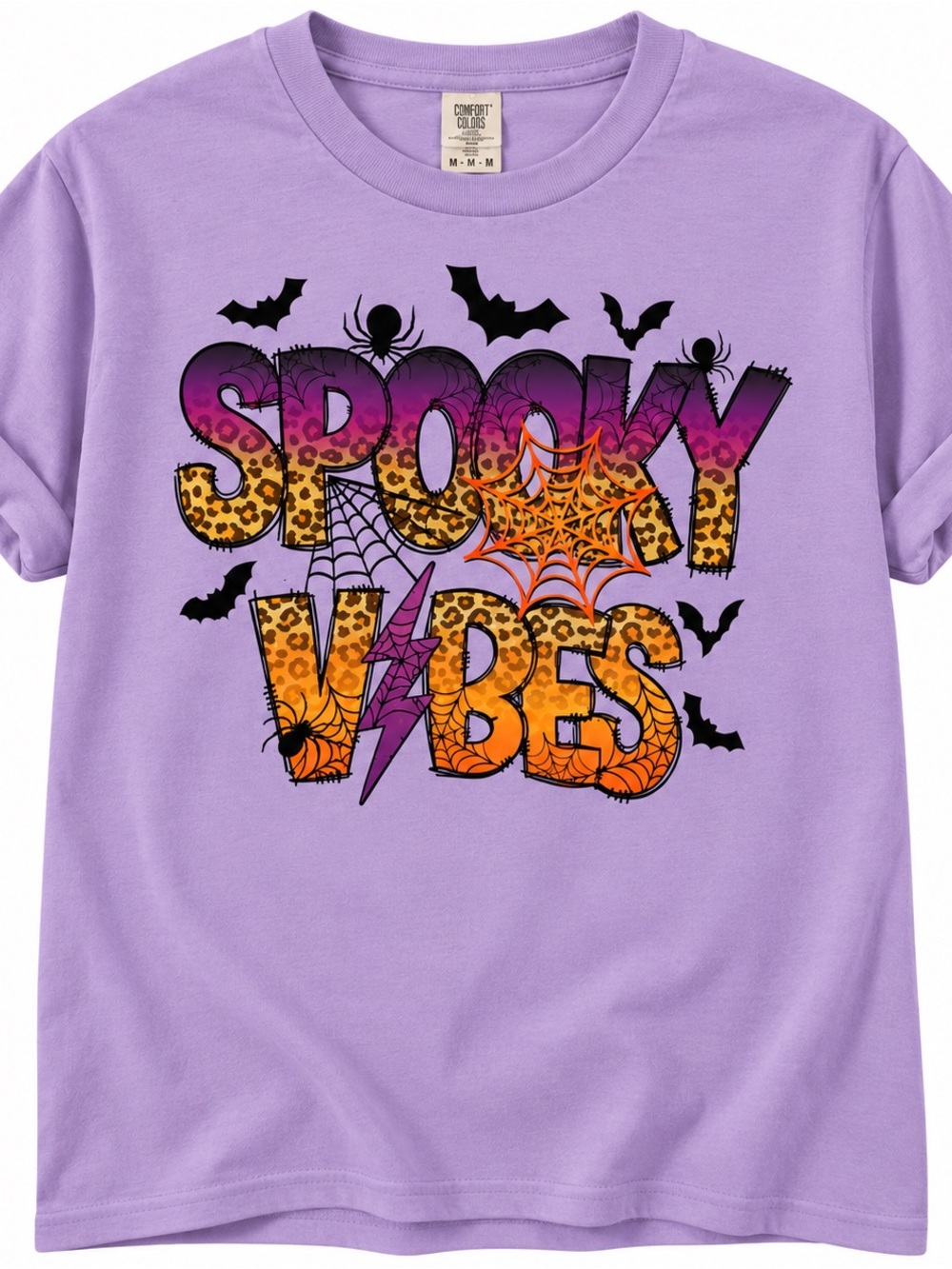 Adult Medium NWOT Spooky Vibes Graphic Tee